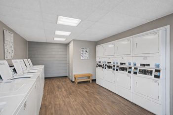 White laundry room